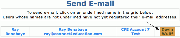Email Students