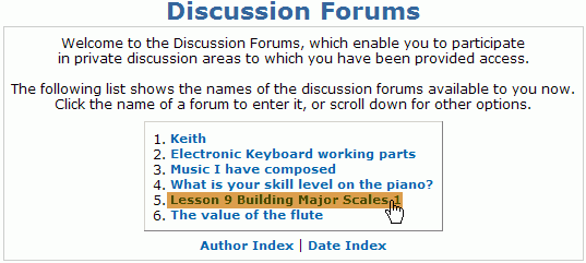 Select a Topic