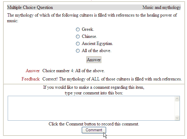 Comment Box