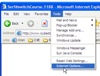 Internet Options
