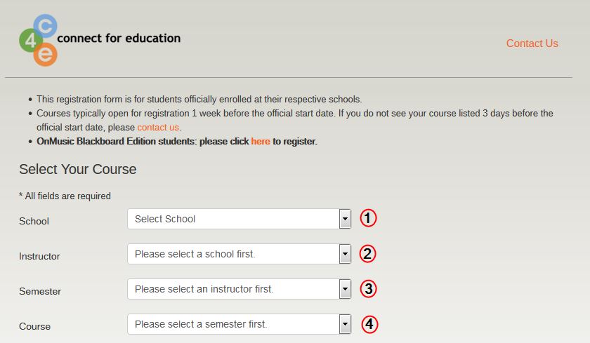 Course Registration